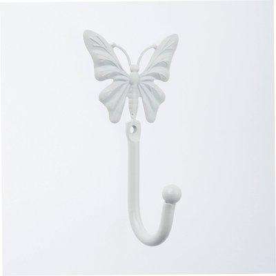Butterfly Curtain Hooks White