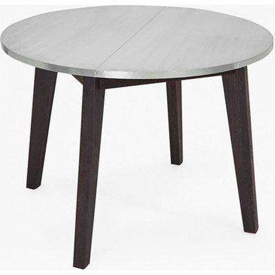 Agra Round Zinc Dining Table - Metal