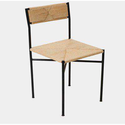Amalfi Woven Dining Chair - Iron