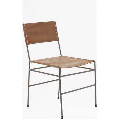 Capri Caramel Chair - Leather