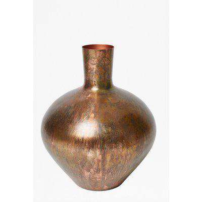 Molten Copper Vase - copper