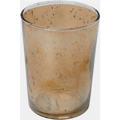 Recycled Copper Glass Tumbler - bronze