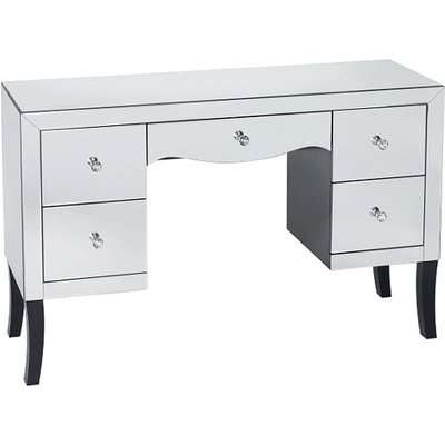 Alvaro Mirrored Dressing Table With 4 Drawers