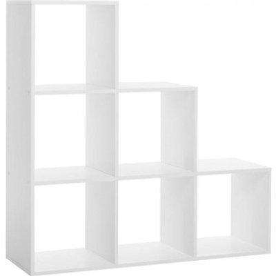 Austrinus Storage Unit In White With 6 Shelves