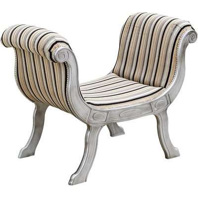 Cleopatra Occasional Lounge Chaise Chair With Wooden Legs