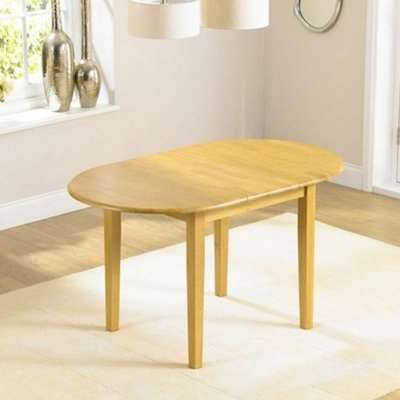Fornox Solid Hardwood Dining Table In Oak