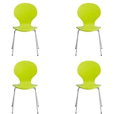 Irvine Set Of 4 Dining Chairs In Lime