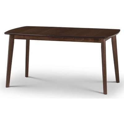 Kaiha Wooden Extending Dining Table In Walnut