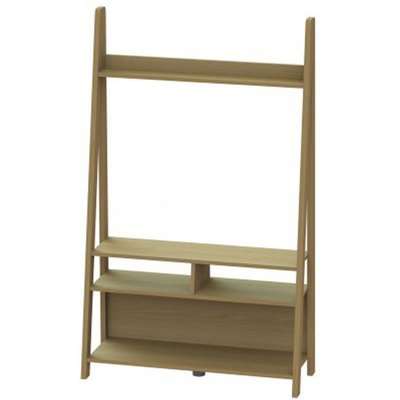 Paltrow Entertainment Unit In White With Ladder Style