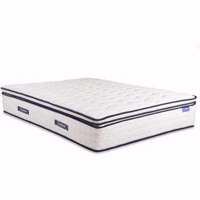 SleepSoul Comfort Pocket Sprung King Size Mattress In White