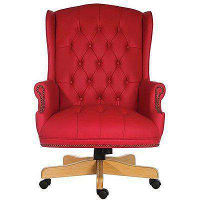 East River Chairman Chair - Red