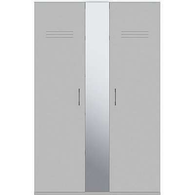 Eli 2 Door Wardrobe - Grey
