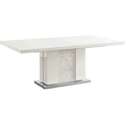 ALF - Fascino Large Extending Dining Table - White