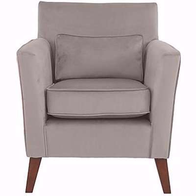 Felix Fabric Accent Chair - Silver