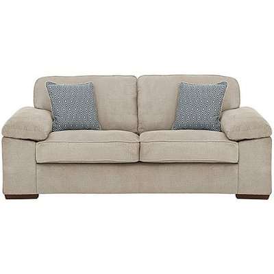Home 2 Seater Fabric Sofa - Beige