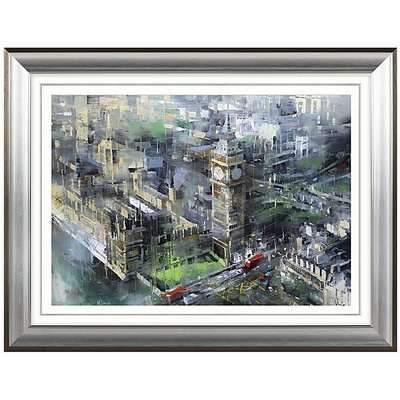 London Green, Big Ben Framed Art