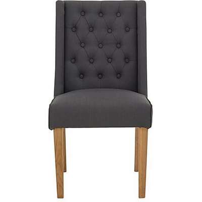 Maison Upholstered Dining Chair - Grey