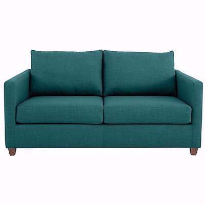 Ollie Medium Fabric Sofa - Teal
