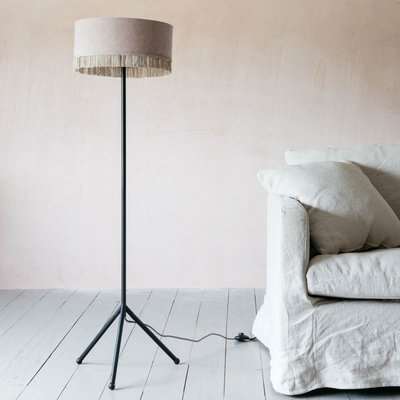 Camille Taupe Floor Lamp