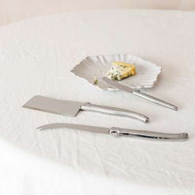 Laguiole Steel Cheese Set