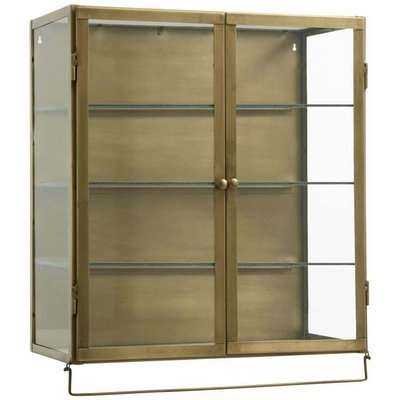 Marie Wide Glass Cabinet