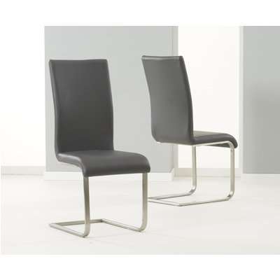 Malaga Grey Dining Chairs (Pairs)