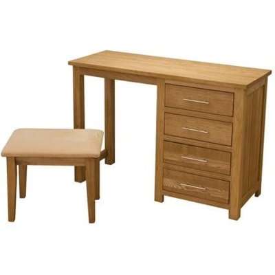 Opus Oak Dressing Table and Stool