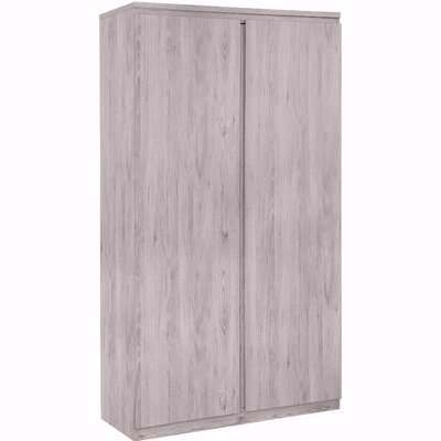 Jupiter Grey Oak 2 Door Wardrobe