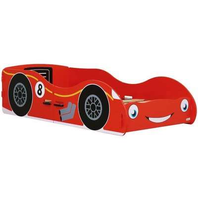 Red Racing Car Children's Toddler Bed Frame - 70 x 140 cm