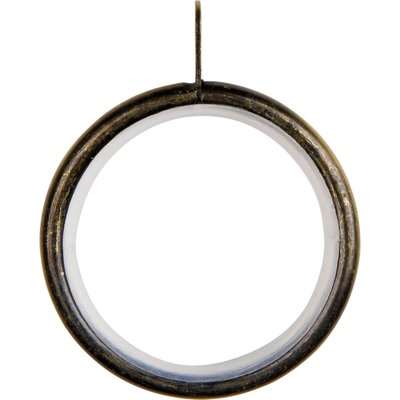 Antique Brass 28mm Curtain Rings 4 Pack