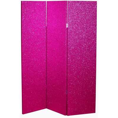 Arthouse Sequin Room Divider - Pink