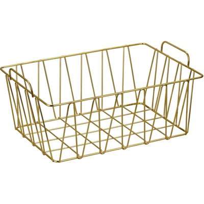 Big Wire Basket - Natural Gold