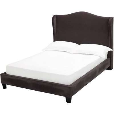 Chateaux Double Bed - Charcoal