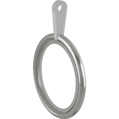 Curtain Rings (Pack Of 10) - Silver Polished