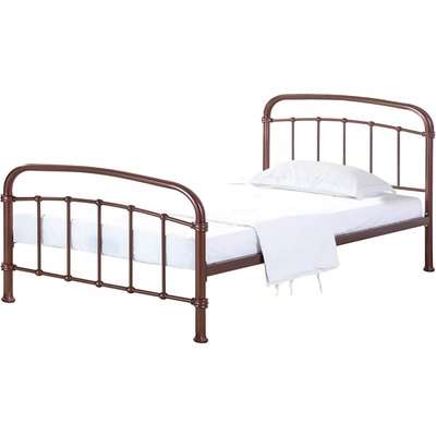 Halston Single Bed - Copper