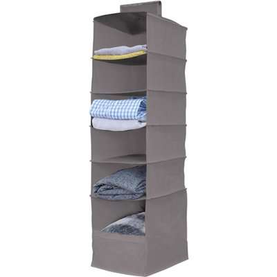 Hanging Storage Organiser - 6 Shelf