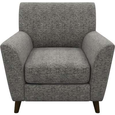 Nirvana Plain Accent Chair - Charcoal