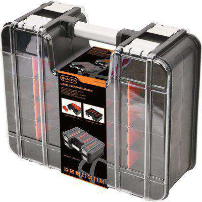 Tactix Double-Sided Heavy Duty Tool Storage Case