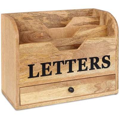Wood Letter Holder