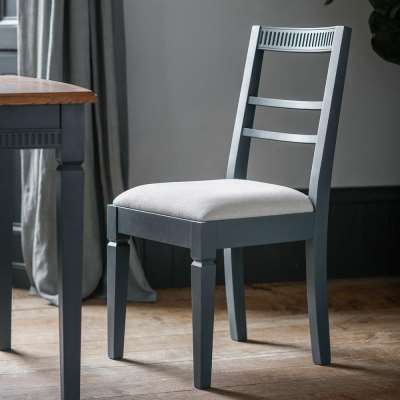 Atlantic Dining Chair Set Of 2 Blue Grey
