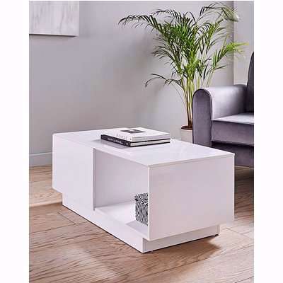 Allure High Gloss Storage Coffee Table