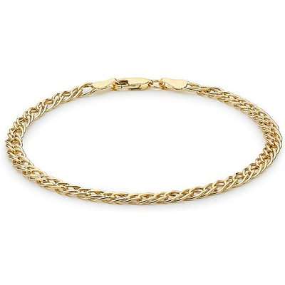 9Ct Gold Double Curb Chain
