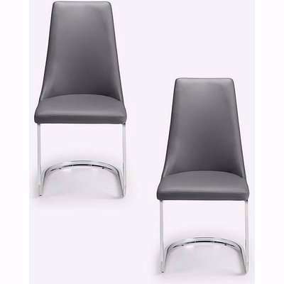 Santo Cantilever Pair of Dining Chairs