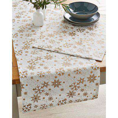 Gold Star Table Runner and 4 Placemats