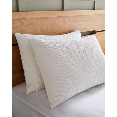 Waffle Pure Cotton Housewife Pillowcases