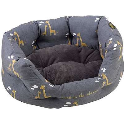 Zoon Head in the Clouds Oval Pet Bed
