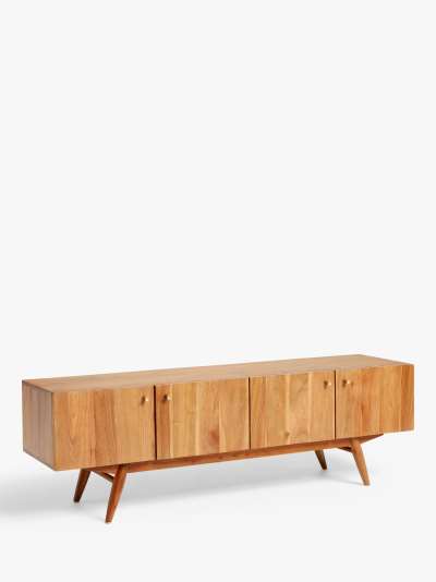 John Lewis & Partners + Swoon Hafstrom TV Stand for TVs up to 60, Natural