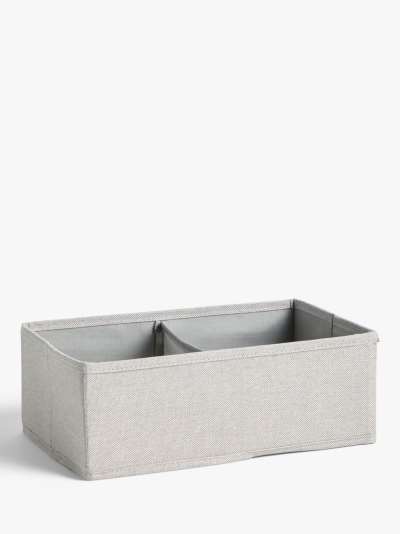 ANYDAY John Lewis & Partners 9 Section Organiser, Grey