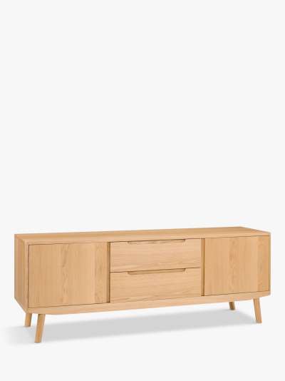 John Lewis & Partners Bow TV Stand Sideboard for TVs up to 70