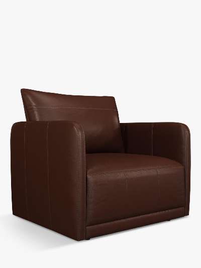 John Lewis & Partners Bundle Leather Armchair